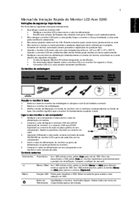 Zobrazit dokument Acer V223WL Uživatelský manuál