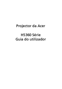 Zobrazit dokument Acer H5360 Uživatelský manuál
